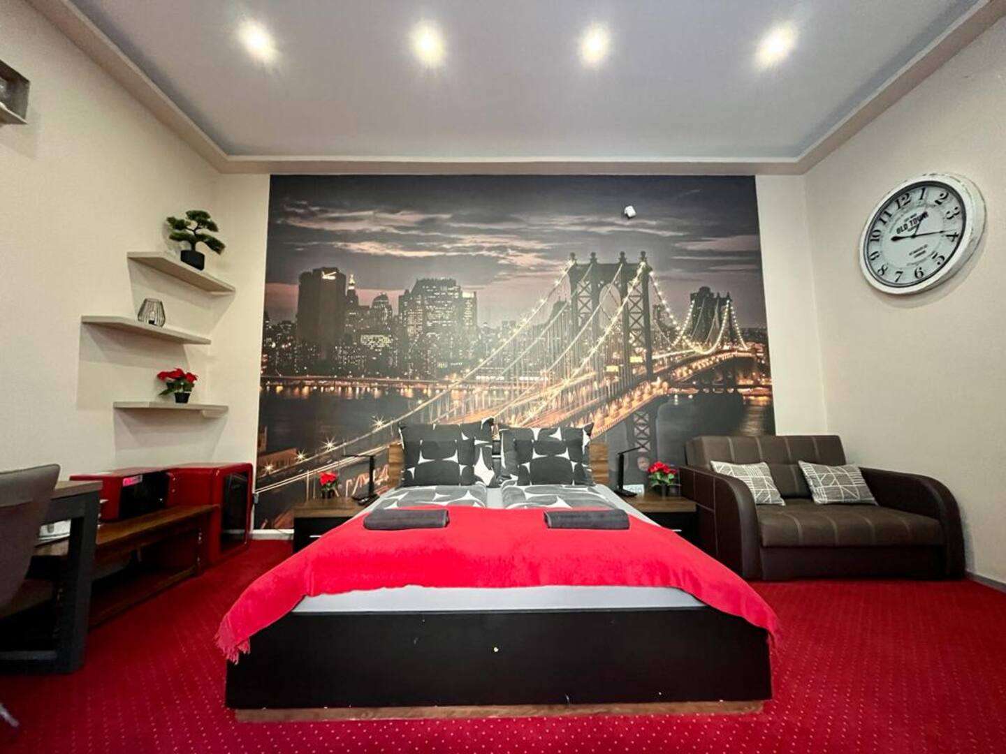 JohnGold Red Room Debrecen elegáns apartman